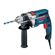 Masina de gaurit cu percutie Bosch GSB 16 RE, putere 750W, turatie 2800 rpm, cuplu maxim 2.3 Nm, geanta de transport cu accesorii